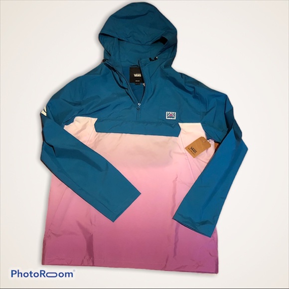 VANS hi point anorak colour block jacket - Picture 2 of 6